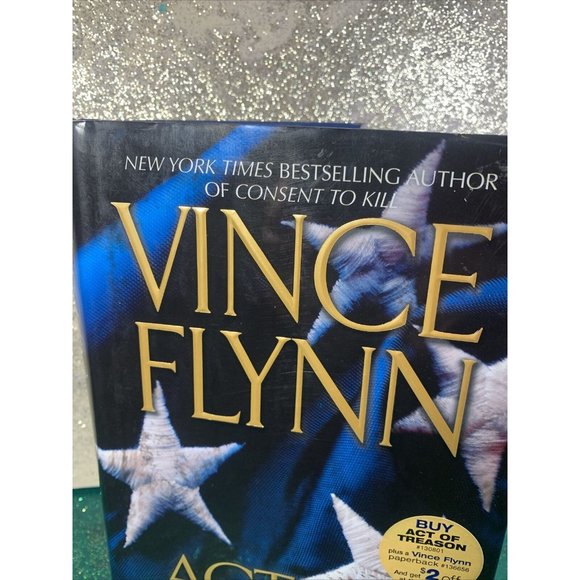 Like New ~ Mitch Rapp Novel: Act of Treason 7 by Vince Flynn (2006, Hardcover) - Picture 2 of 12